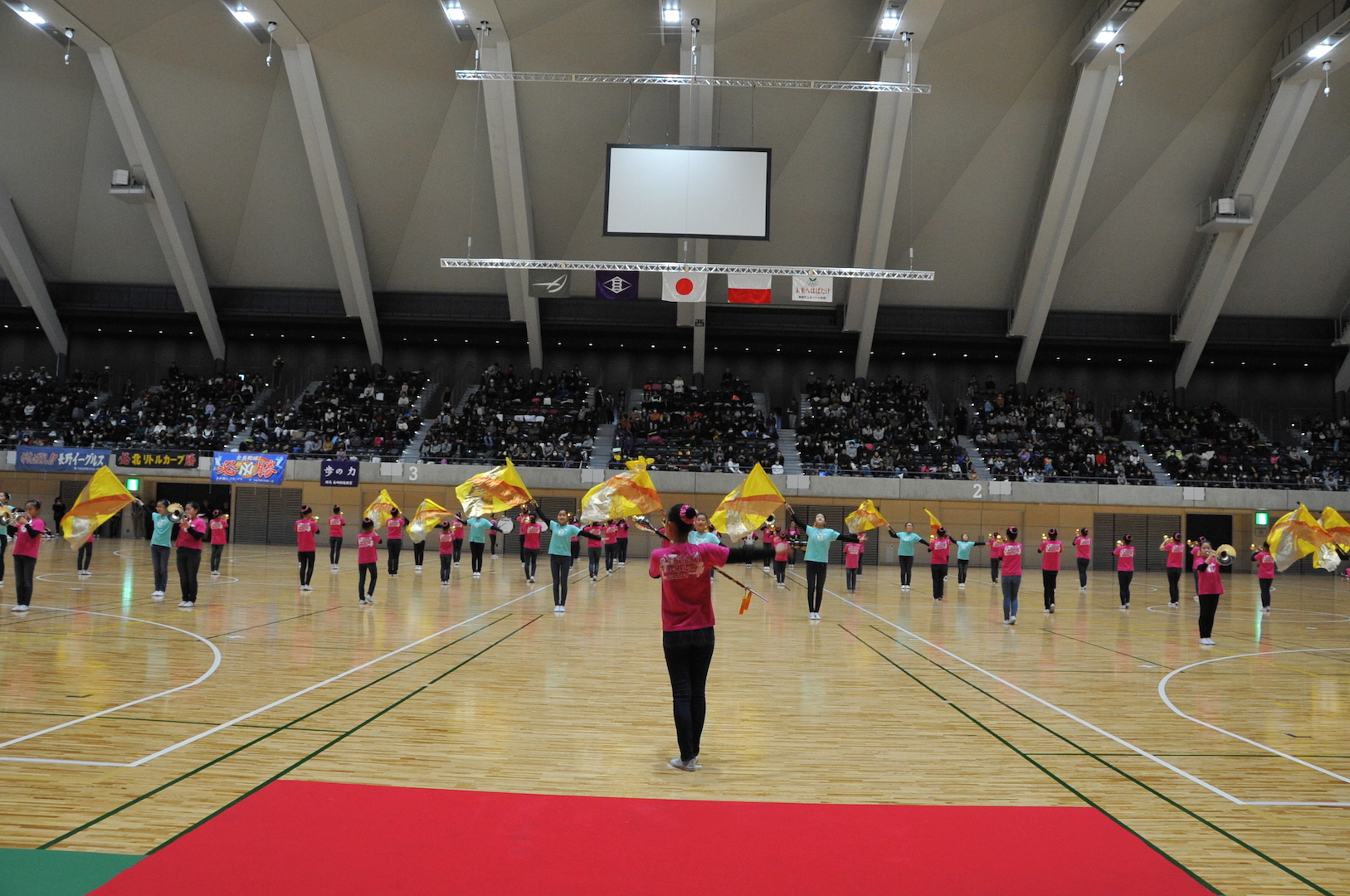 Takasaki Arena Opening Ceremony<br />Performed by<br />The Takasaki Technical Leaders Marching Band 1